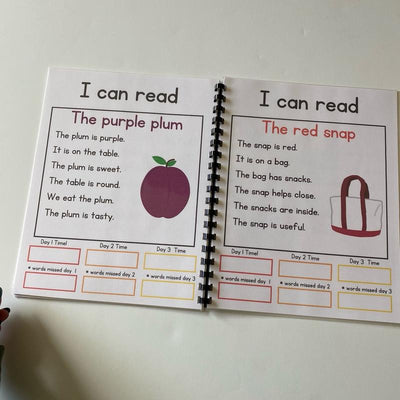 Beginning Reader Fluency Stores